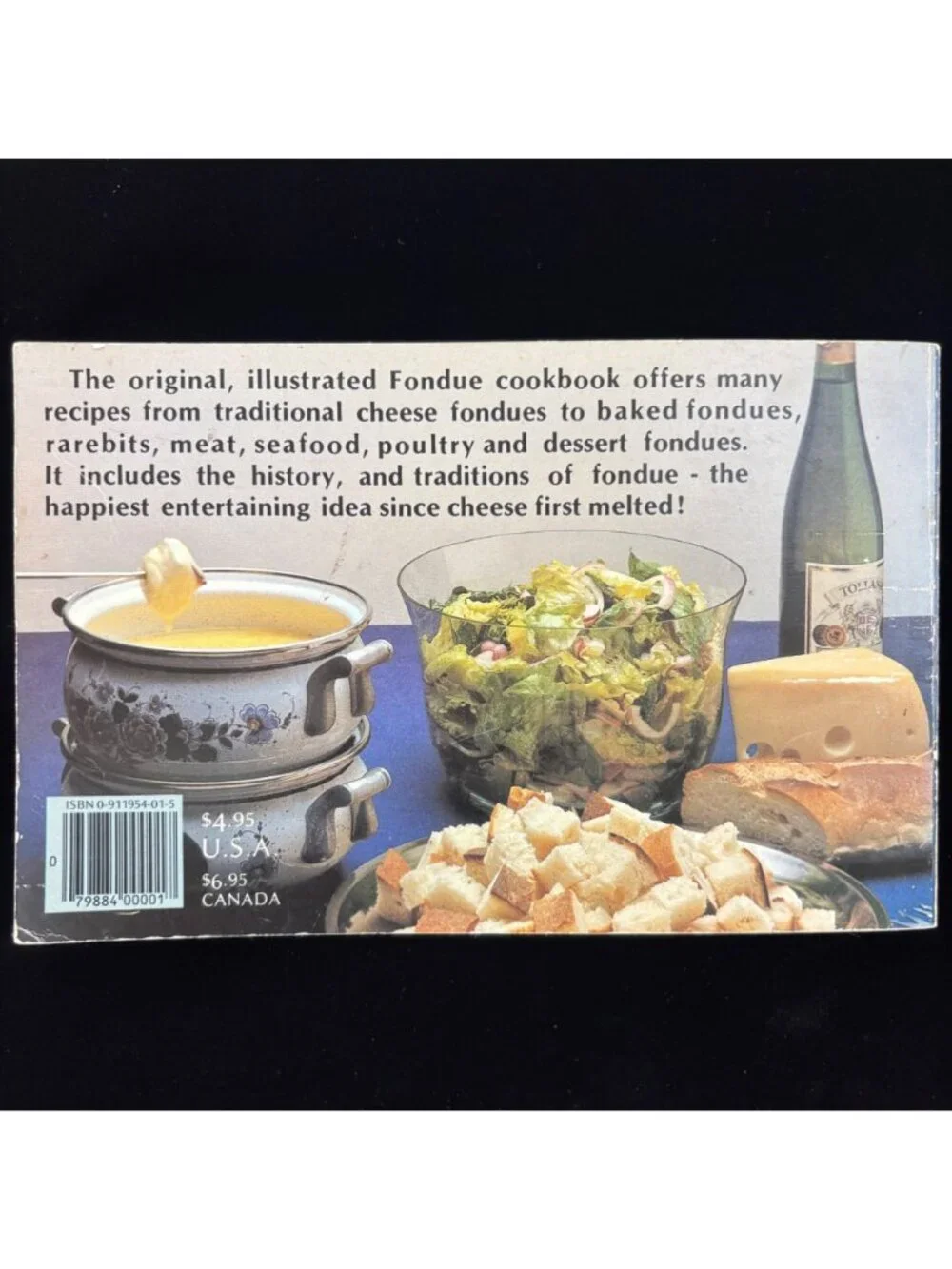 The Fondue Cookbook 1968 Nitty Gritty Retro Vintage Recipes Collectible